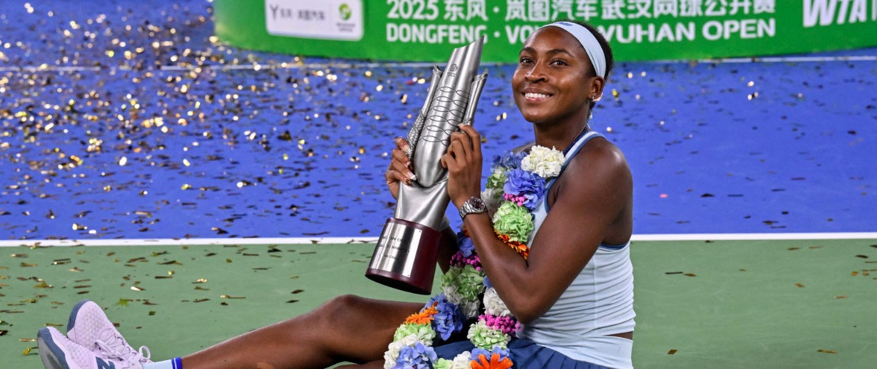 كوكو غوف تتوج بــلقب ووهان للتنس
