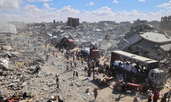 الأمم المتحدة: عملية توسيع نطاق المساعدات في قطاع غـ زة تجري على قدم وساق