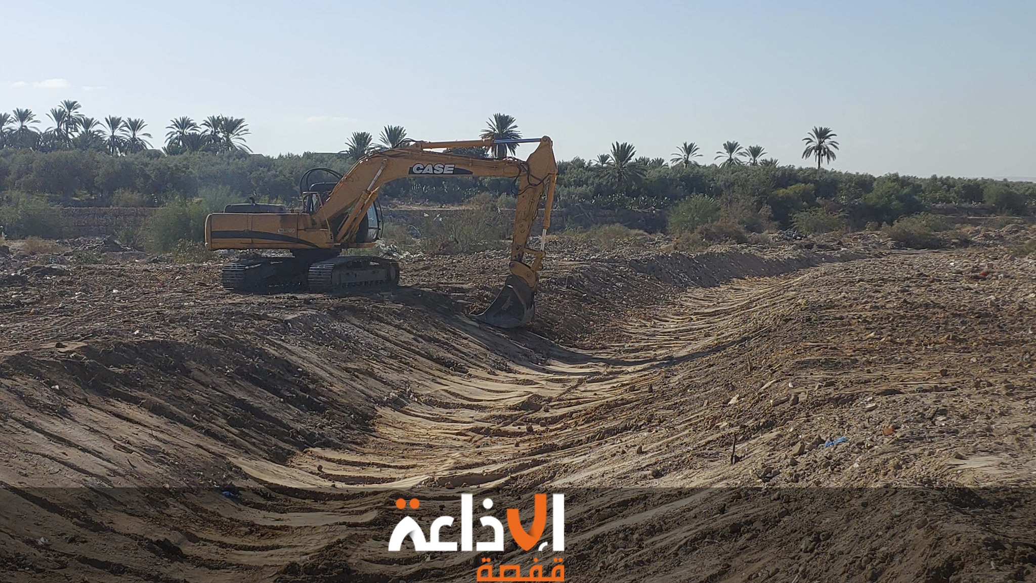 قفصة : انطلاق اشغال مد قنوات  بحي باب الرمل – المناقع  بكلفة 500 الف دينار