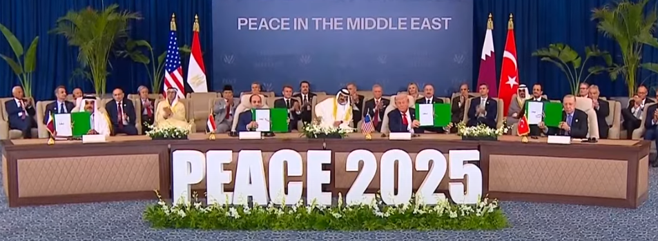 الوسطاء مصر وقطر وتركيا يوقعون مع ترامب وثيقة بشأن اتفاق وقف إطلاق النار بغزة