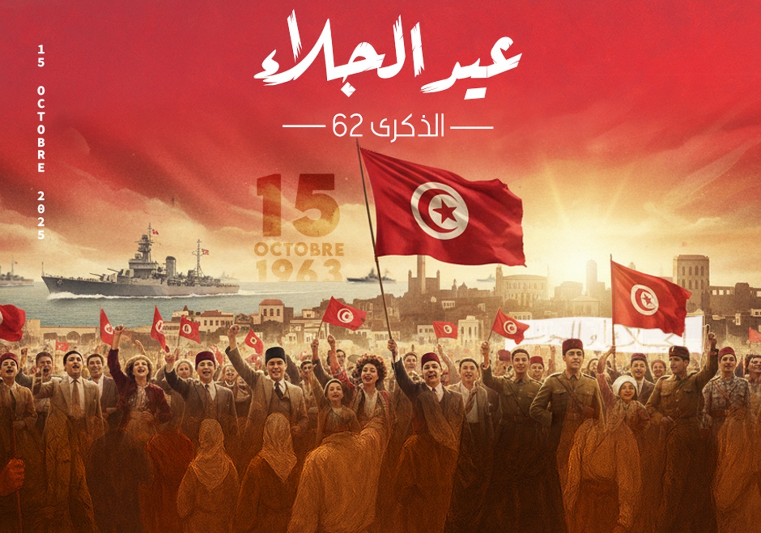 ​"معركة الجلاء ببنزرت": يوم انتزعت تونس حريتها الكاملة بالدم والإرادة