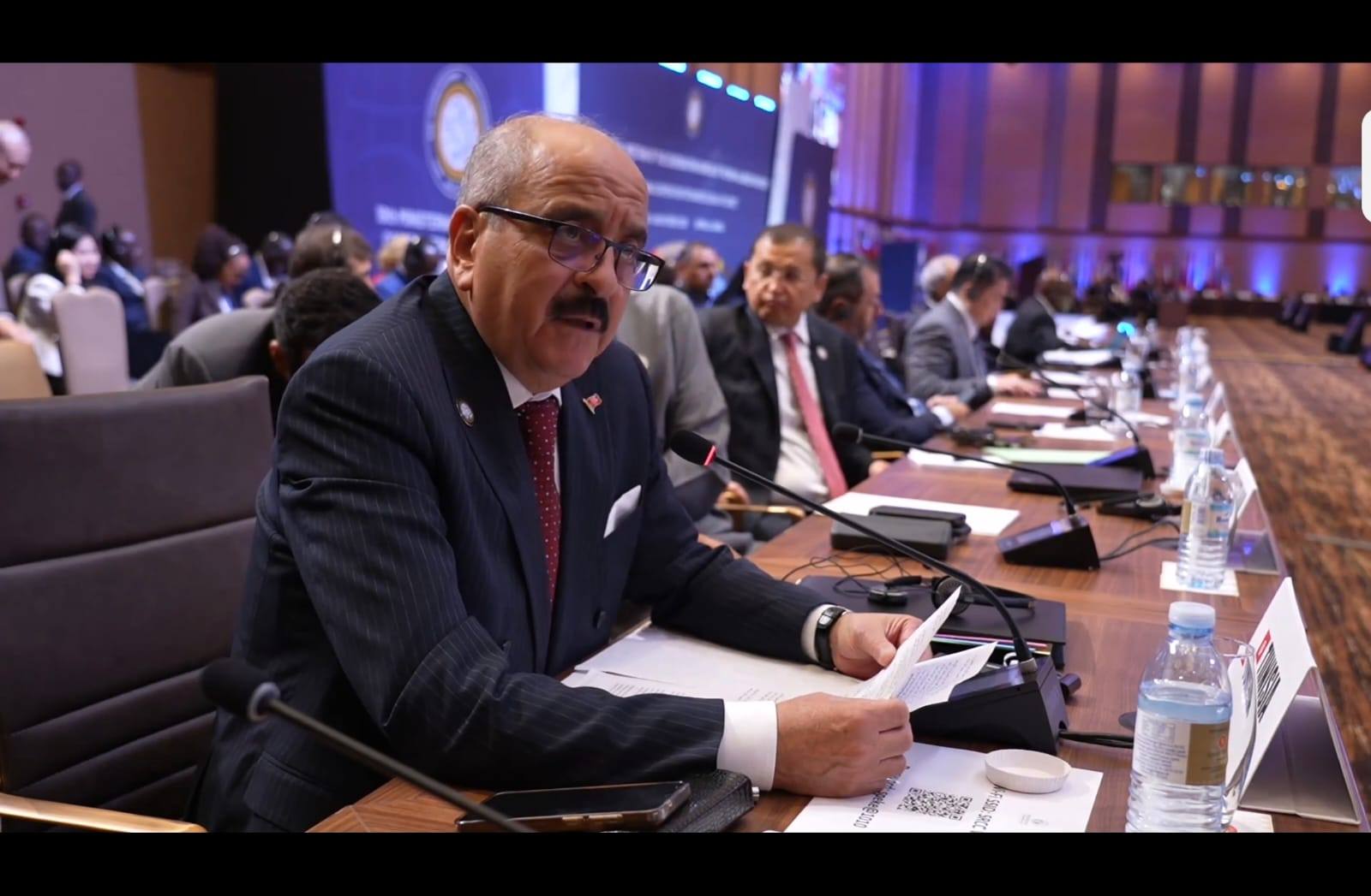 وزير الشؤون الخارجية يلقي كلمة تونس في الجلسة الإفتتاحية في الاجتماع الوزاري لحركة عدم الانحياز