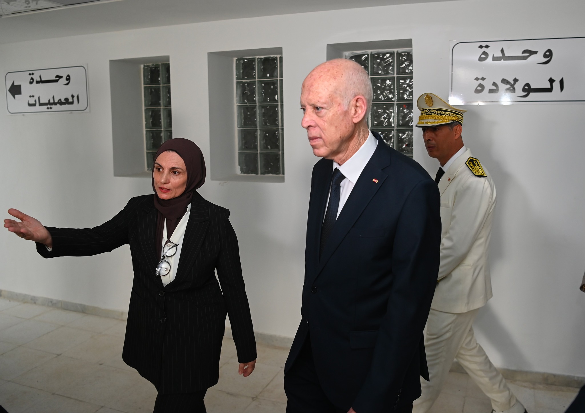  رئيس الجمهوريّة : "الحقّ في الصحّة هو من حقوق الإنسان الطبيعية التي يجب أن تتوفّر لكل المواطنين "