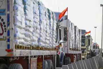 Gaza : l’ONU alertée sur la réduction de l’aide humanitaire à 300 camions par jour