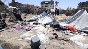 شهيدان فلسطينيان في قصف صهي_وني على خان يونس