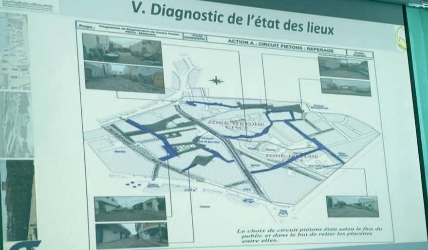 جلسة ببلدية مدنين حول مشروع احياء المركز العمراني القديم لمدينة مدنين