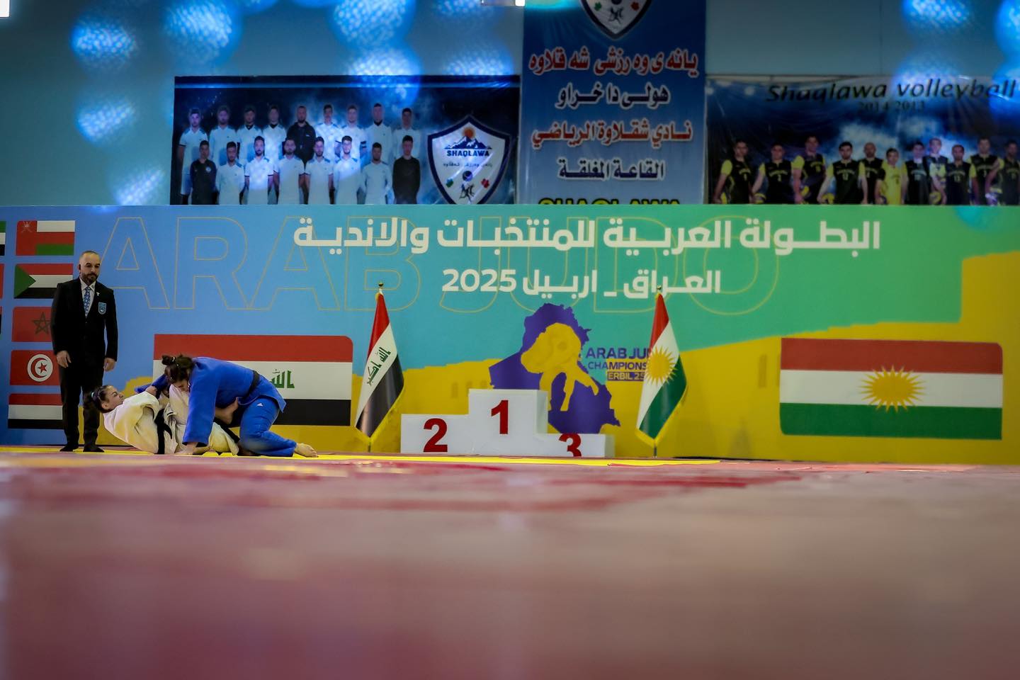 البطولة العربية للجودو للاكابر بالعراق: تونس تحرز 9 ميداليات منها 7 ذهبية