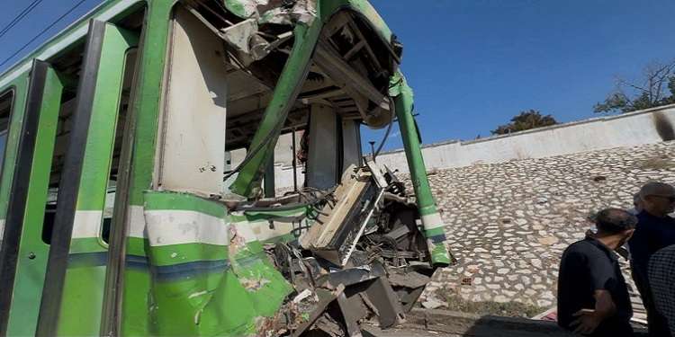 العاصمة: حادث اصطدام بين عربتي مترو يخلف عددا من الإصابات