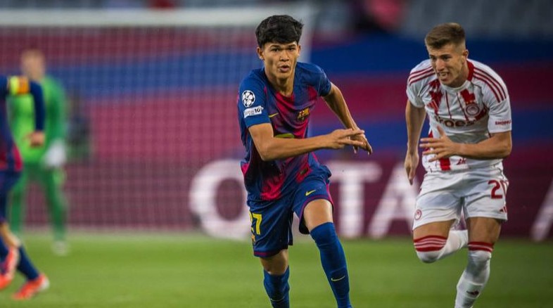 برشلونة يكتسح أولمبياكوس بسداسية في دوري أبطال أوروبا