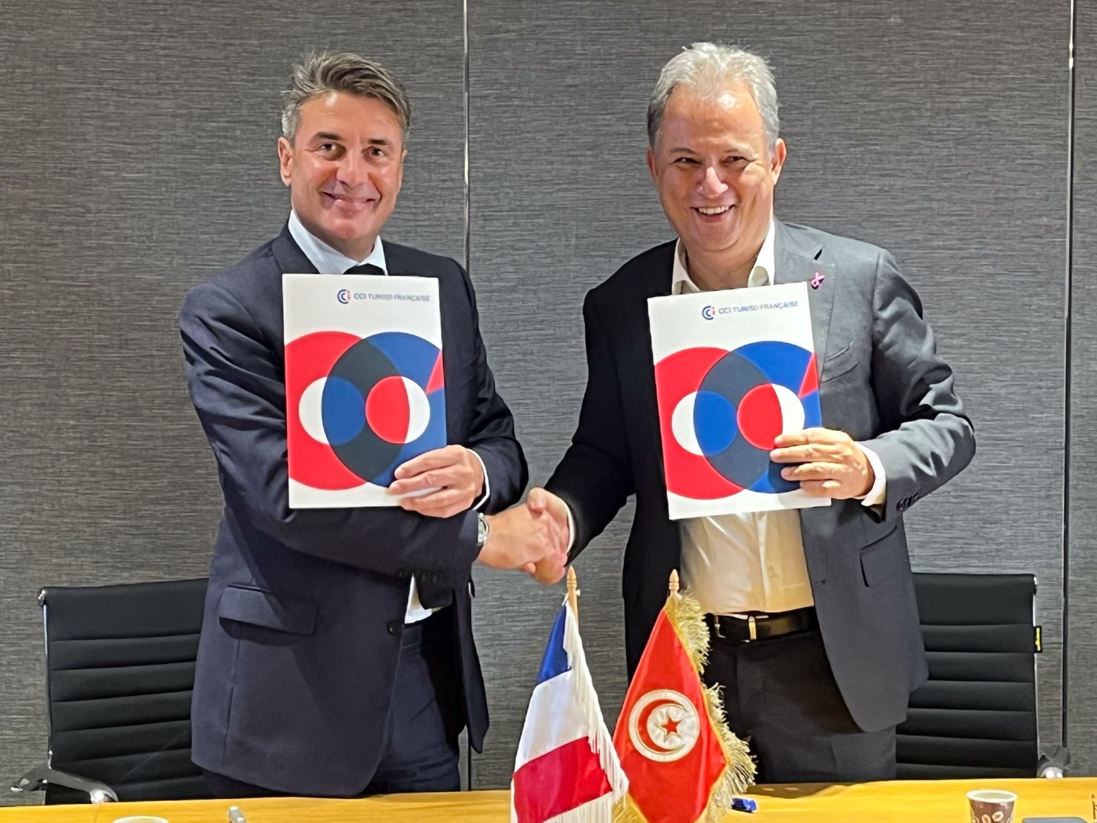 توقيع اتفاقية شراكة بين الغرفة التجارية التونسية الفرنسية وشركة اينيتوم لتعزيز التحول الرقمي