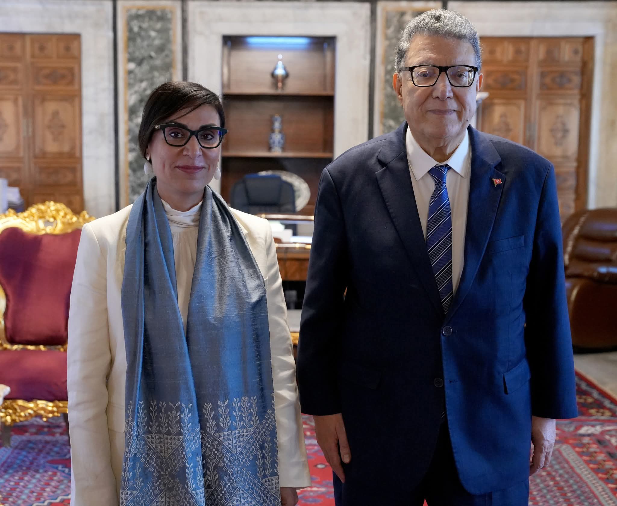 منسقة الأمم المتحدة بتونس تؤكد مواصلة دعم تونس ودفع المشاريع المشتركة