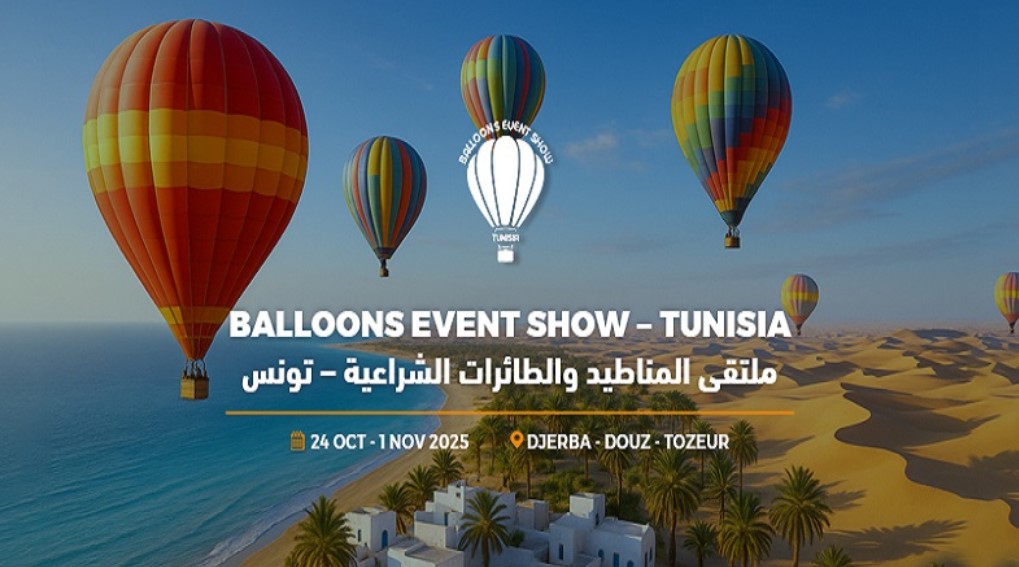 بداية من اليوم: جربة تحتضن ملتقى المناطيد والطائرات الشراعية