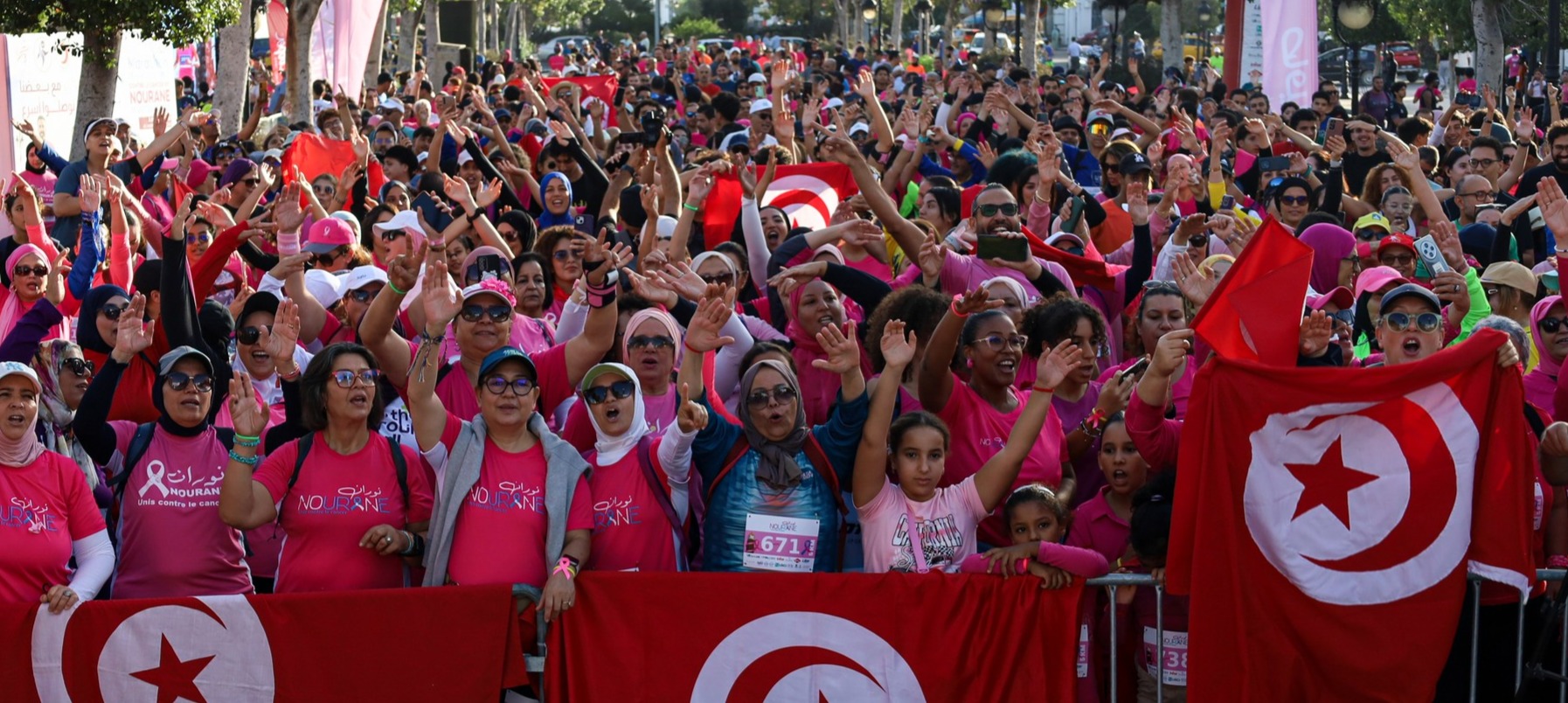Tunis : 10ᵉ édition du Marathon « Nourane » pour la prévention du cancer du sein