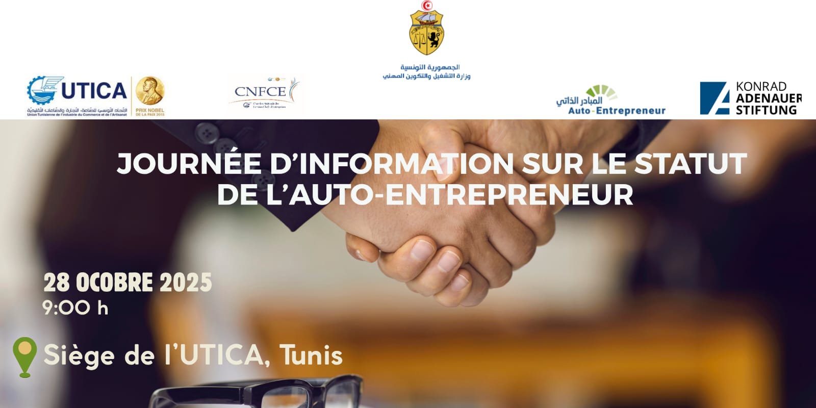Auto-entrepreneuriat : un levier d’avenir pour l’emploi et l’autonomie des jeunes. L’UTICA accueille une journée dédiée à l’auto-entrepreneuriat