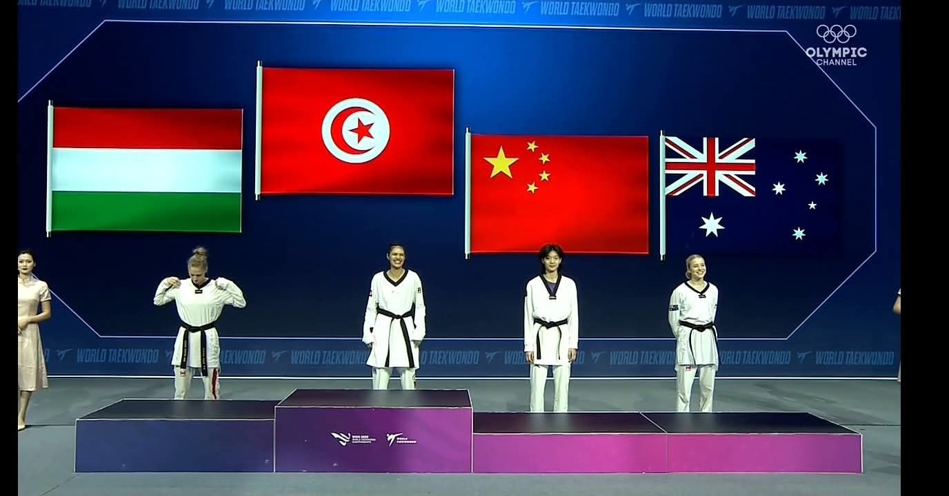 Championnat du Monde de Taekwondo: La Tunisienne Wafa Masghouni brille en Chine et remporte le titre de championne !