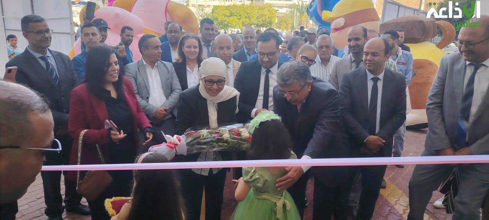 وزيرة الاسرة والمراة والطفولة تفتتح  الدورة الخامسة لصالون الام والطفل بمعرض صفاقس الدولي