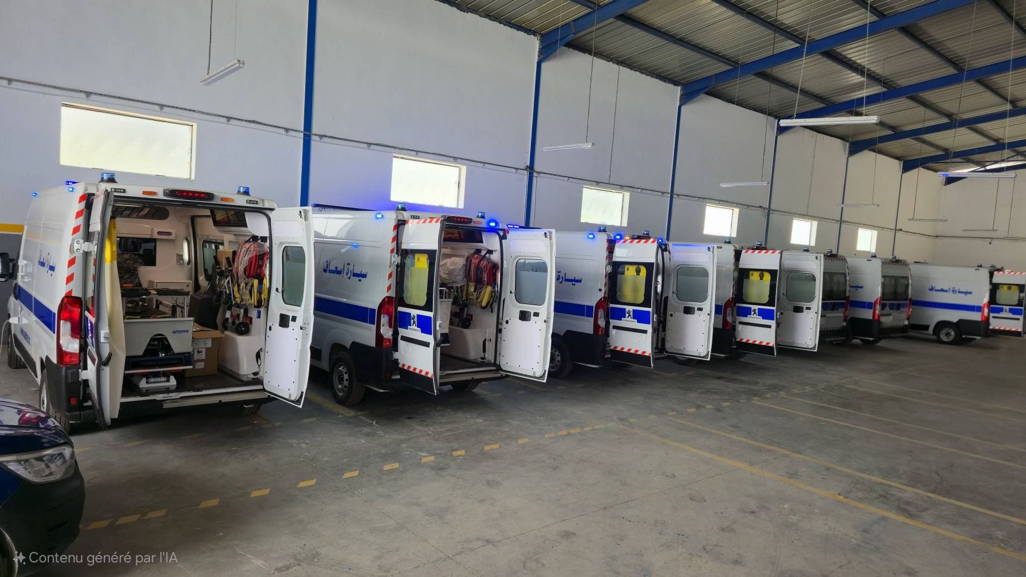 دفعة جديدة من سيارات الإسعاف لتعزيز وحدات الطبّ الإستعجالي في الجهات