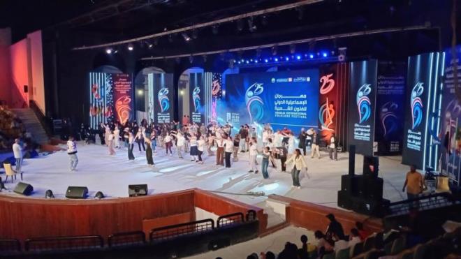 الفرقة الوطنية للفنون الشعبية التونسية تمثّل تونس في مهرجان الإسماعيلية الدولي للفنون الشعبية