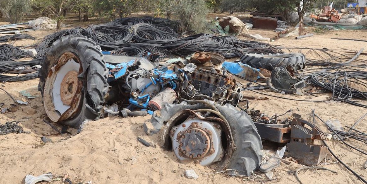 الأمم المتحدة تؤكد تضرر 87 بالمائة من الأراضي الزراعية في غــــــــزة بسبب العــدوان الصهيـــــــــونـــــي