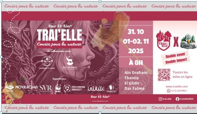 مدينة عين دراهم تحتضن النسخة الثالثة من تظاهرة "تراي إيل" تحت شعار "المسؤولية الإبداع والطبيعة