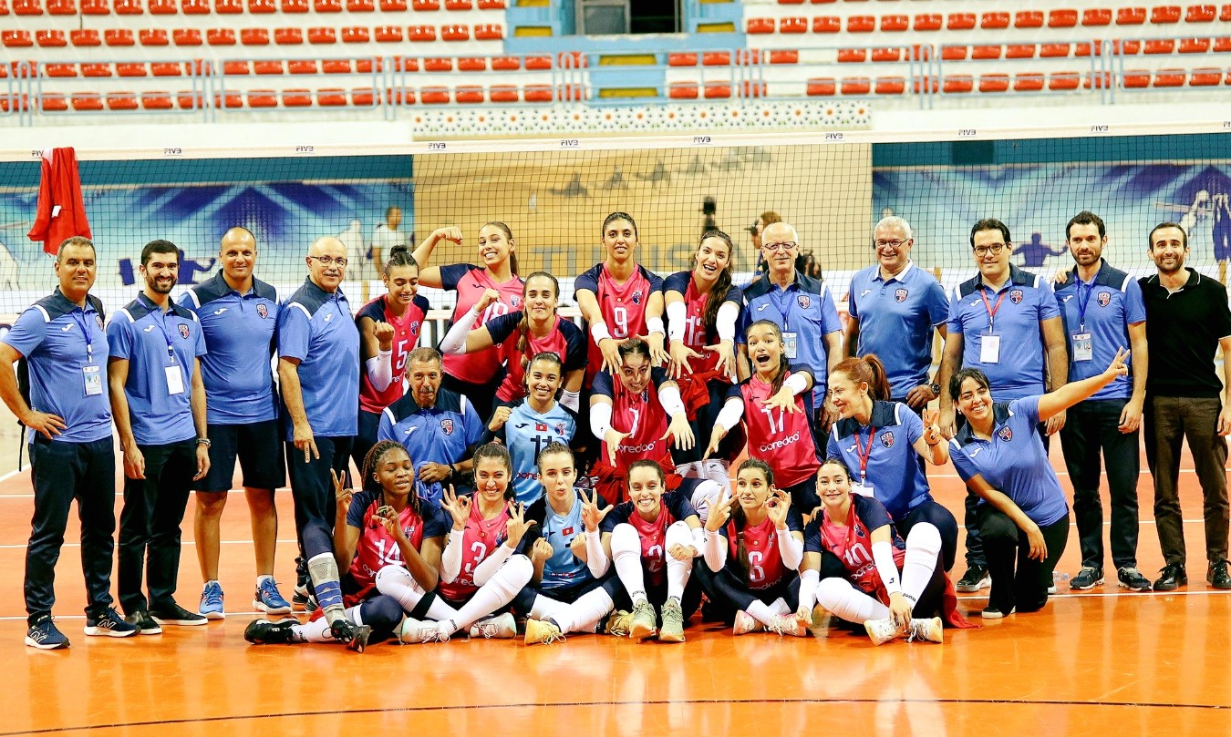 البطولة العربية للكرة الطائرة للسيدات :  النادي النسائي بقرطاج يُـــحرز اللقب