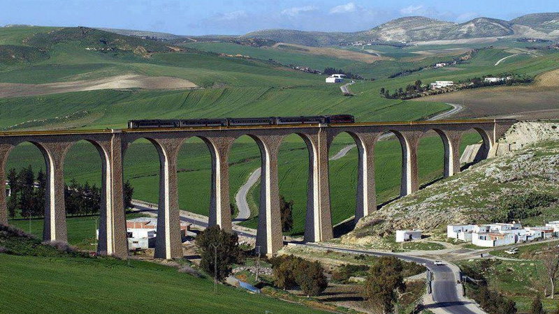 باجة: تواصل أشغال انجاز  جسر جديد بالطريق الوطنية رقم 7  الرابطة بين سجنان ونفزة