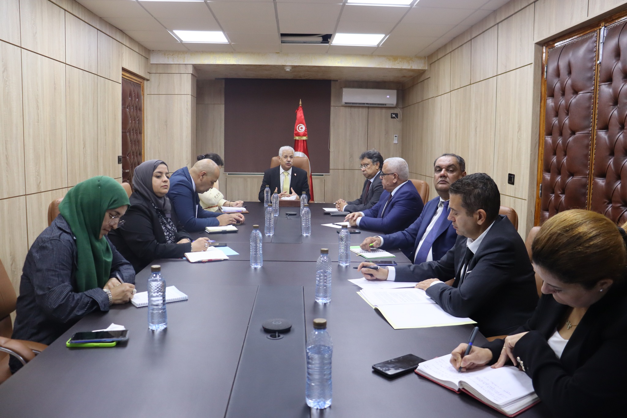 وزارة التجارة :متابعة نشاط شبكة التمثيليات التجارية بالخارج التابعة لمركز النهوض بالصادرات