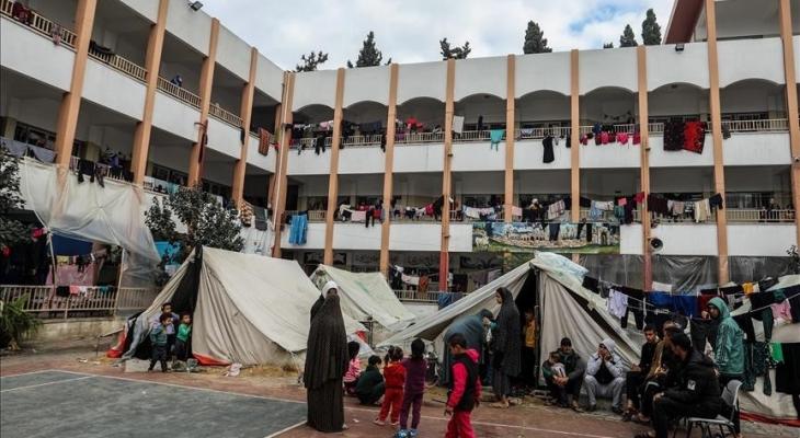 "الأونروا": نحو 75 ألف نازح يحتمون في أكثر من 100 مبنى للوكالة في غزة معظمها متضرر ومكتظ