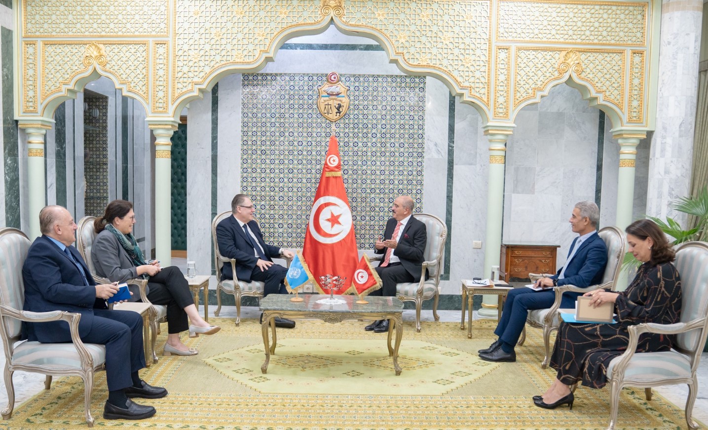 وزير الخارجية يلتقي المدير الإقليمي للدول العربية ببرنامج الأمم المتحدة الإنمائي