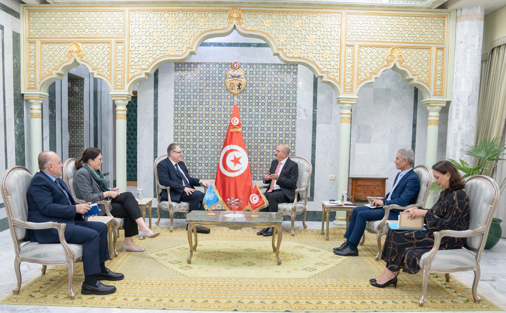 وزير الخارجية يلتقي المدير الإقليمي للدول العربية ببرنامج الأمم المتحدة الإنمائي