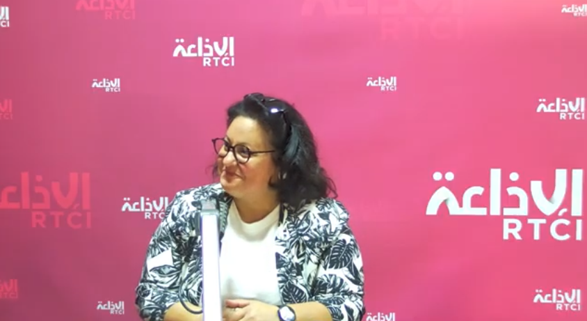 Emna Louzyr reçoit Kaouter Bedoui du Club photo de Tunis