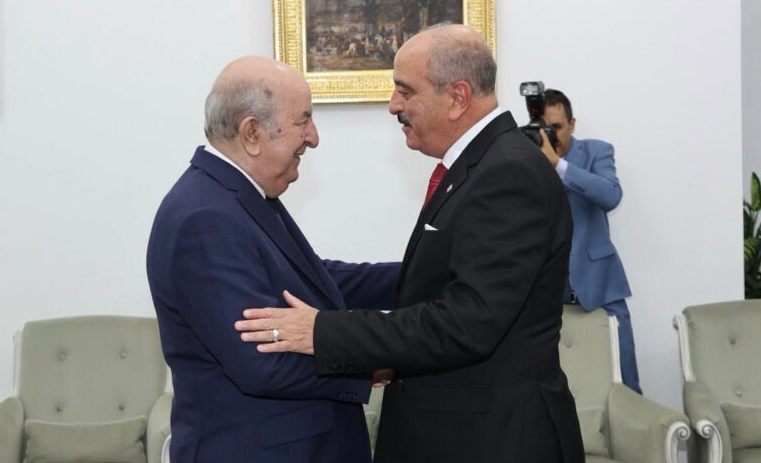 Mohamed Ali Nafti reçu par le président Abdelmadjid Tebboune à Alger
