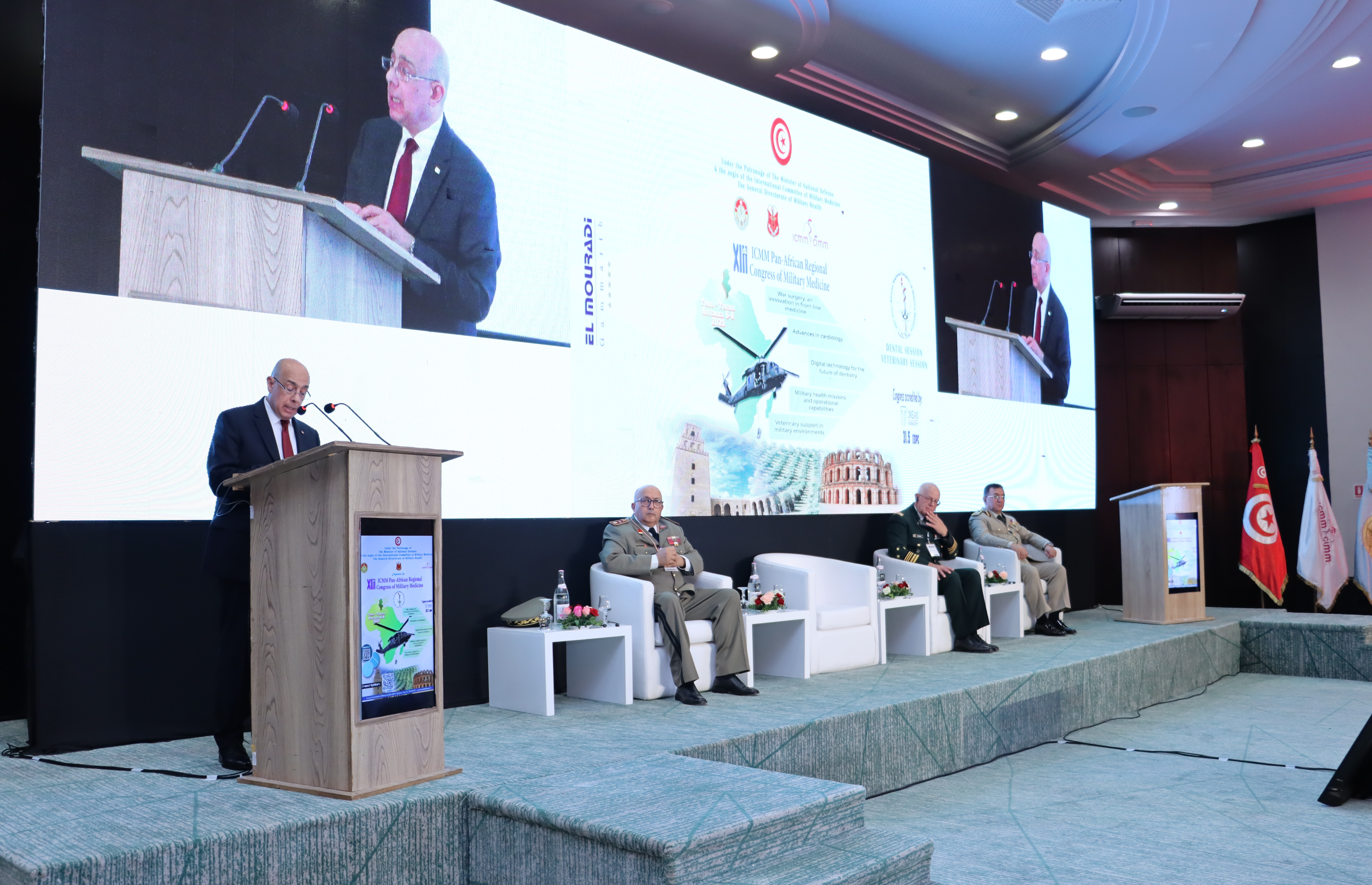 تونس تتولى رئاسة المجموعة الاقليمية الافريقية للطب العسكري للفترة (2025/2027)