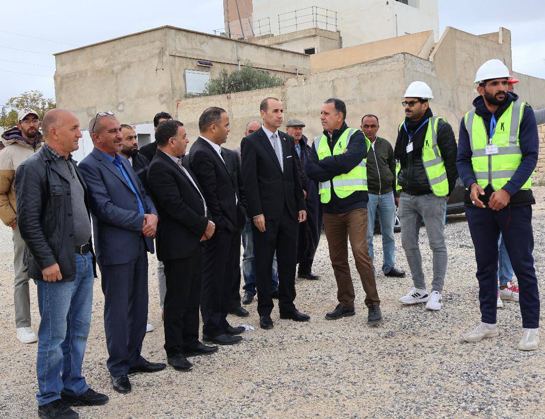 انطلاق عملية تركيز حضيرة أشغال بناء المستشفى الجهوي صنف "ب" بمعتمدية مكثر