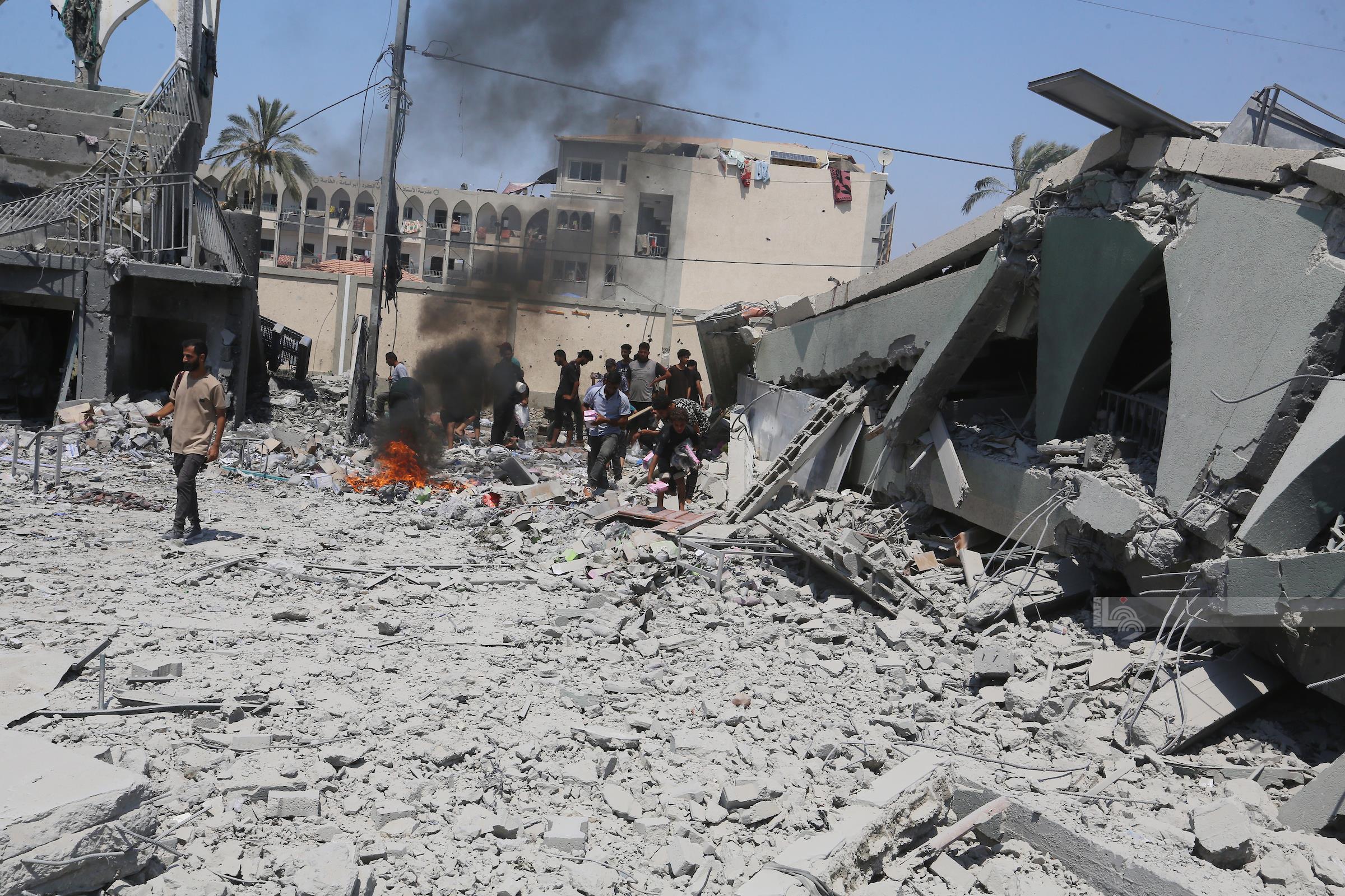 استشهاد فلسطيني برصاص قوات الاحتلال في مخيم البريج وسط قطاع غزة