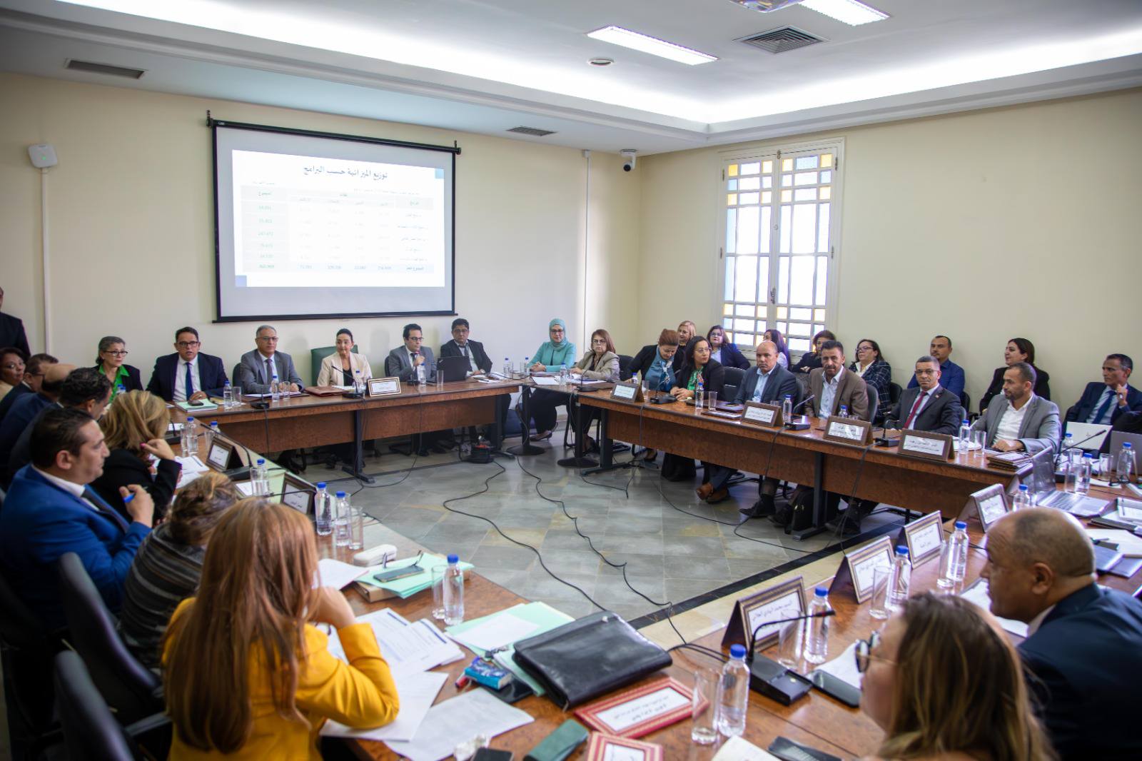 لجنة الاستثمار والتعاون الدولي تعقد جلسة استماع حول مشروع ميزانية مهمة الشؤون الثقافية لسنة 2026.