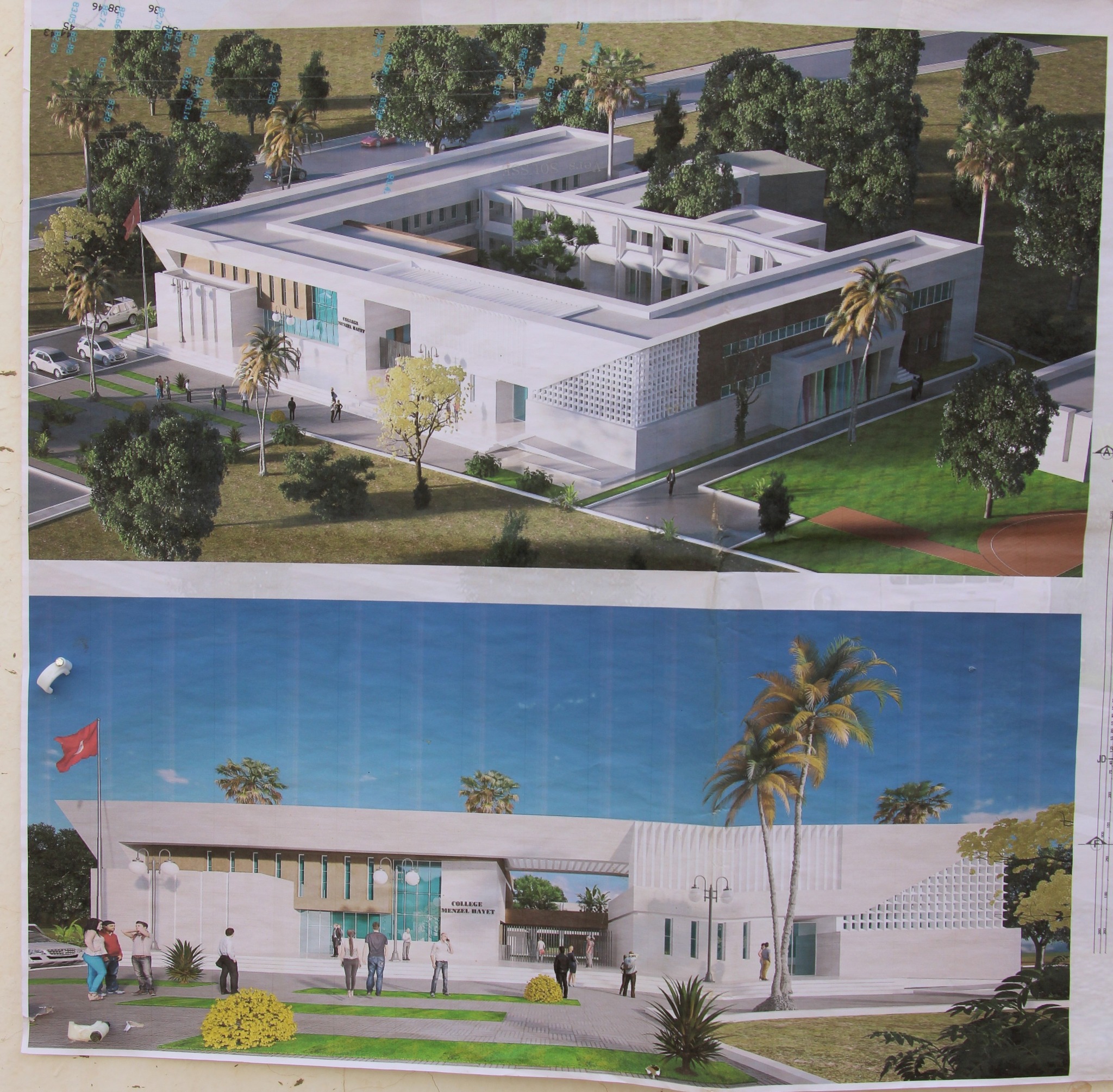 متابعة مشروع بناء المدرسة الإعدادية بمنزل الحياة بتكلفة 4.2 مليون دينار