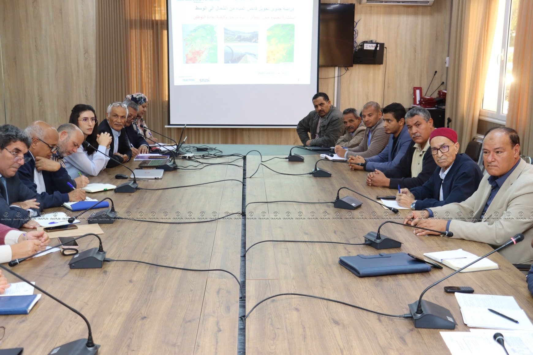 مشروع نقل فائض مياه الشمال نحو الوسط : يمتد عبر 8 ولايات ويدعم الأمن المائي