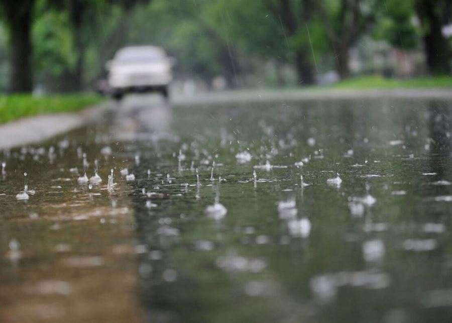كميات الامطار المسجلة خلال ال24 ساعة الماضية.