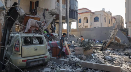 Deux Palestiniens, dont un enfant, tués dans une frappe de drone israélienne à Khan Younis