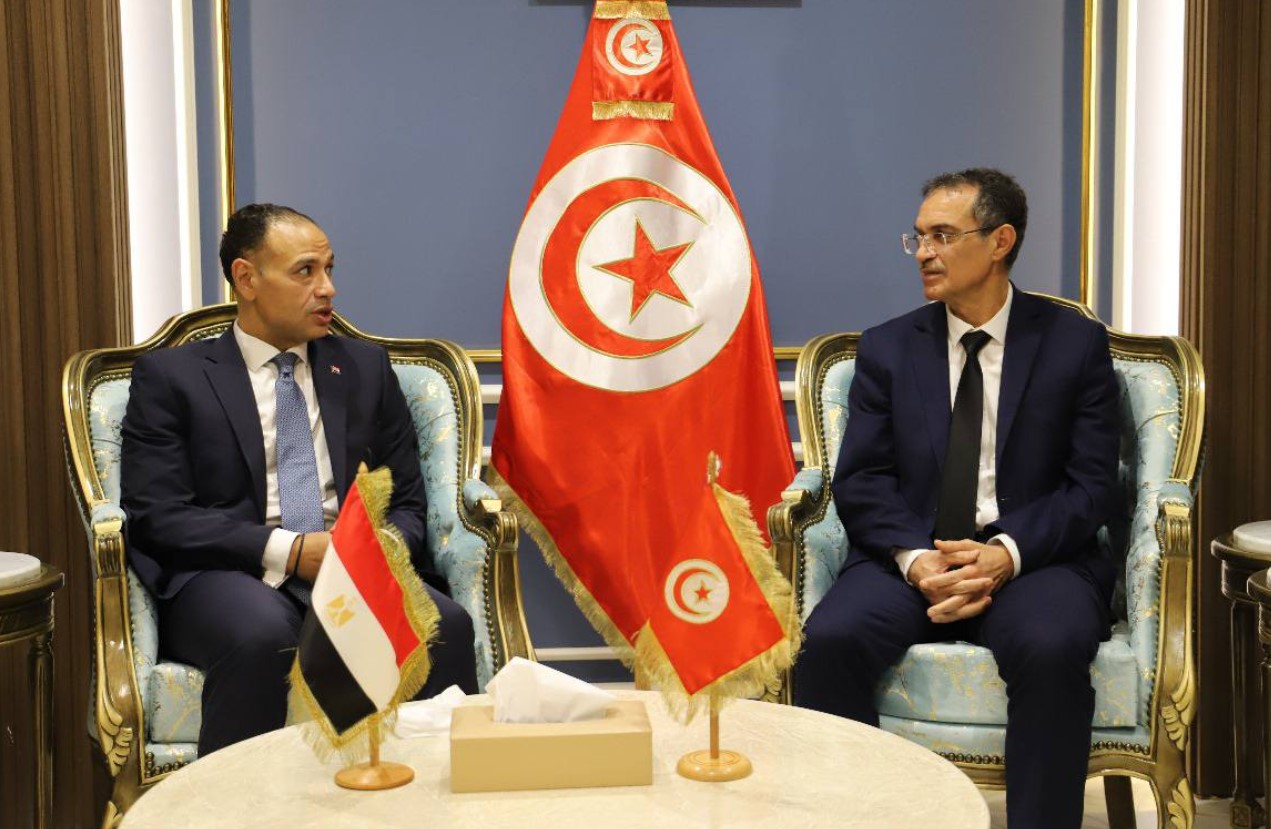 وزير الفلاحة وسفير جمهورية مصر العربية بتونس يبحثان فرص إقامة مشاريع استثمارية مشتركة في مجالات الإنتاج الفلاحي و الصناعات الغذائية