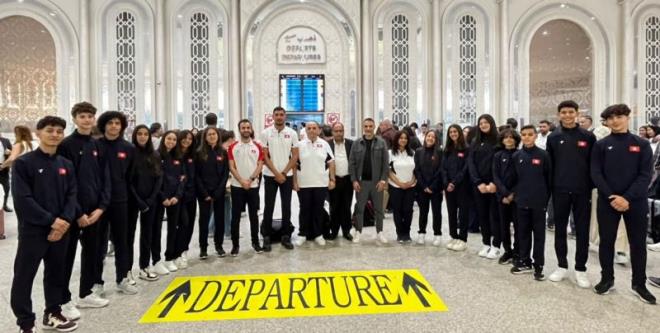تايكواندو: عناصر المنتخب التونسي للأصاغر والأواسط يتحوّل الى الدوحة للمشاركة في دورة قطر الدولية