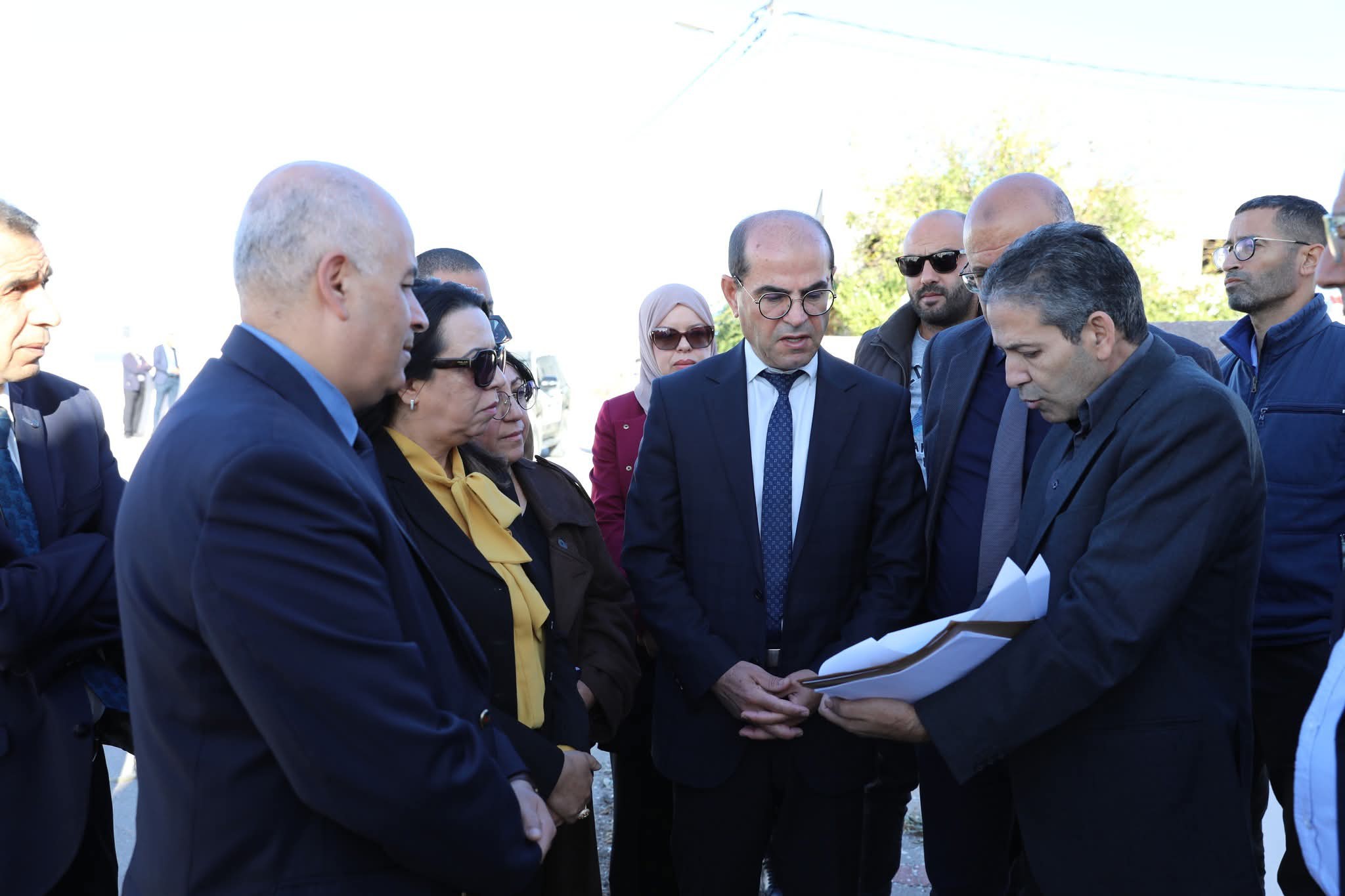 وزير التجهيز والإسكان يتفقد جاهزية مشروع المساكن الاجتماعية ببوعرقوب 