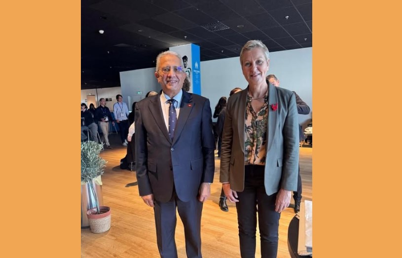 وزير الصحّة يلتقي وزيرة الذكاء الاصطناعي والرقمنة بفرنسا