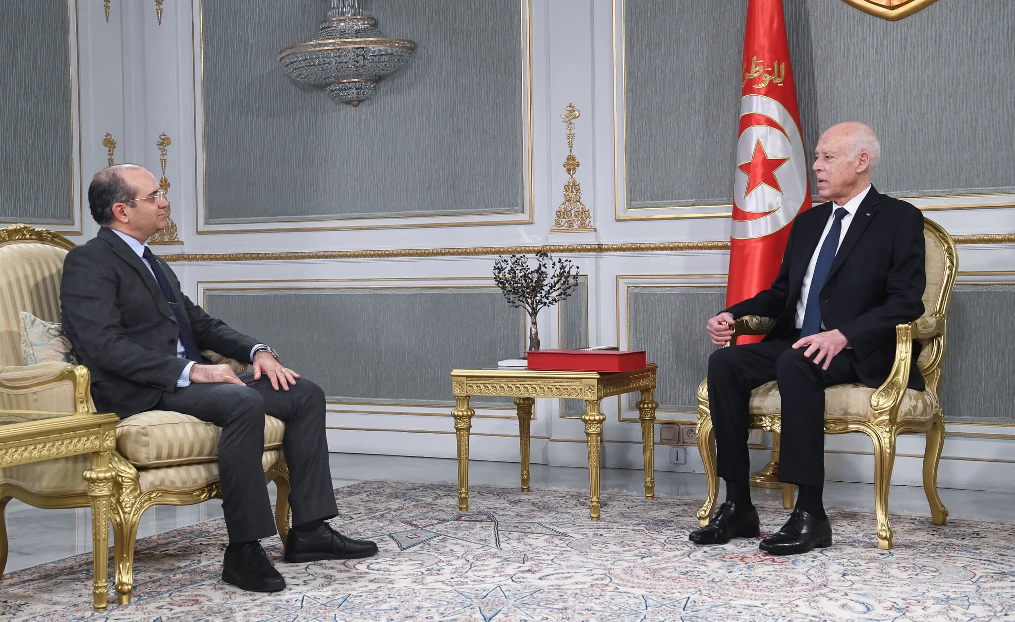 سعيد يطلع على تقرير هيئة الانتخابات المتعلق بنشاطها وتقريرها المالي لسنة 2024