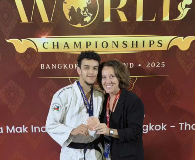 البرونزية العالمية… محطة جديدة في مسيرة البطل عبد اللطيف الشكودري