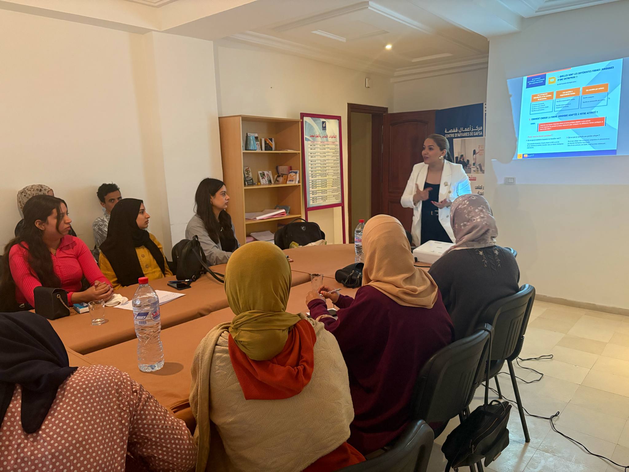  مركز أعمال قفصة ينظم دورات تكوينية مجانية لفائدة أصحاب المشاريع والباحثين عن أفكار مشاريع بالجهة