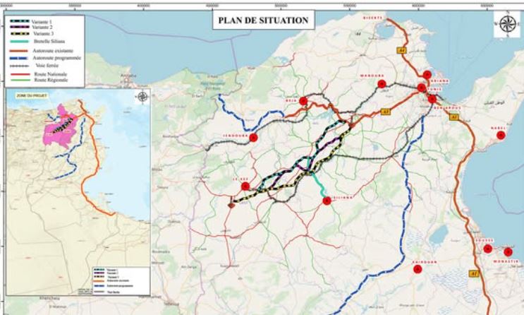مشروع الطريق السيارة الكاف - تونس: الإنتهاء من الدراسات الفنية خلال السداسية الأولى من سنة 2026