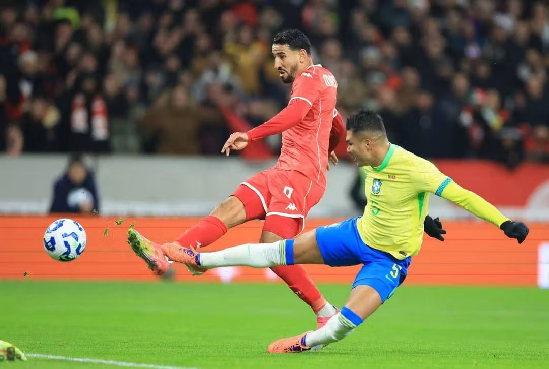 المنتخب التونسي يتعادل وديا مع  المنتخب البرازيلي 1-1