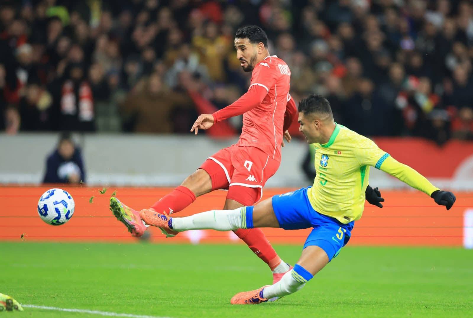 المنتخب التونسي يتعادل وديا مع المنتخب البرازيلي 1-1